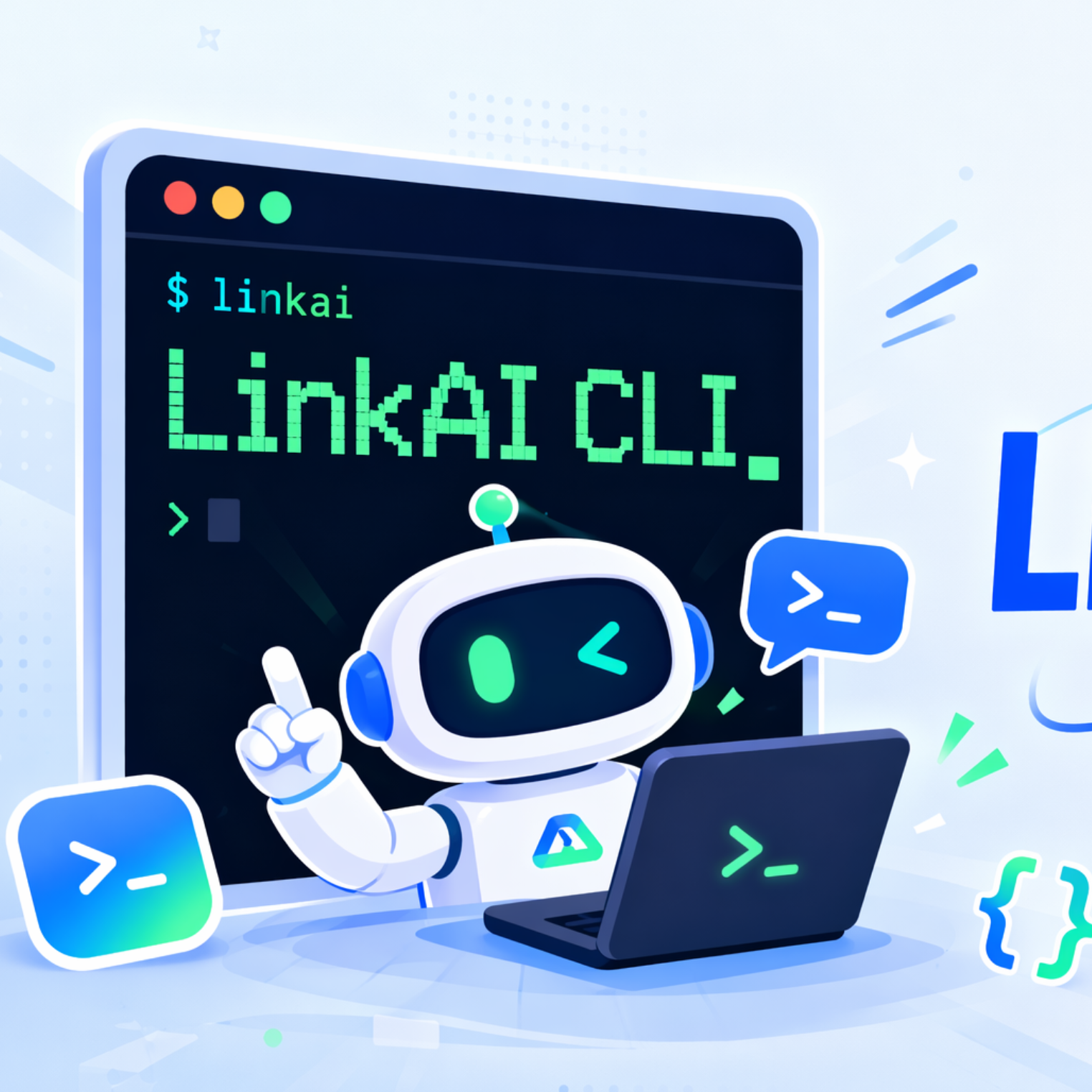 LinkAI CLI 开源！一行命令调用平台全部能力
